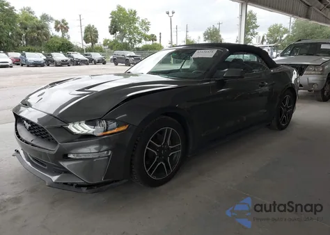 2018 Ford Mustang Ecoboost Premium из США, поврежденный, VIN 1FATP8UH8J5111817